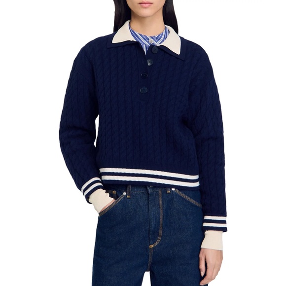 Fred Cable Knit Sweater - Picture 1 of 6